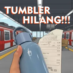 XWorld | Tumbler Hilang di Kereta