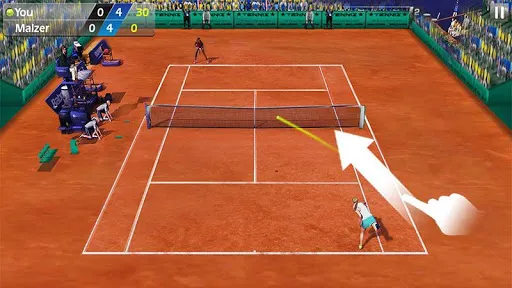 Dedo Tenis 3D - Tennis | juego | XWorld