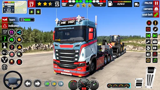 European Truck Driving Game | 游戏 | XWorld