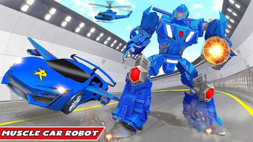 Muscle Car Robot Car Game | 游戏 | XWorld