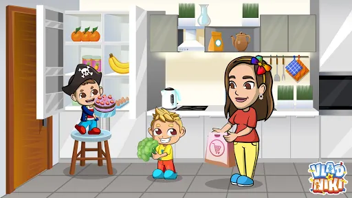 Vlad & Nikita Supermercado | juego | XWorld