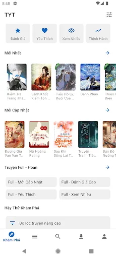 TYT - Đọc & Nghe Truyện Full | Games | XWorld