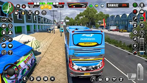 sim mengemudi bus game bus 3d | juego | XWorld