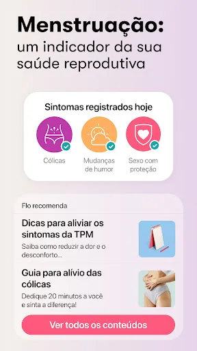 Calendário Menstrual Flo | Jogos | XWorld