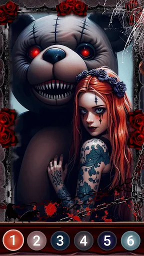 Dark Night Color by Numbers | 游戏 | XWorld