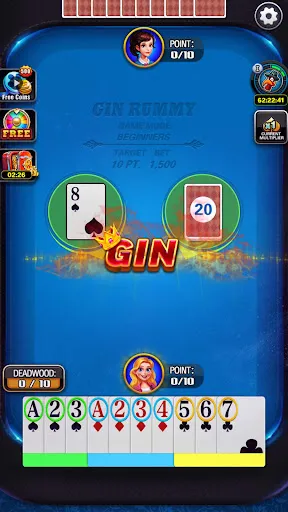 Gin Rummy - เกมออฟไลน์ | เกม | XWorld Gin Rummy - เกมออฟไลน์ | เกม | XWorld