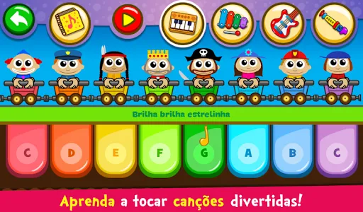 Piano Crianças Música Canções | Jogos | XWorld