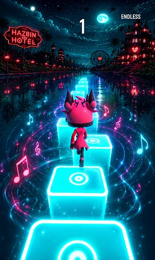 Tiles Music Dance Hazbin Hotel | Игры | XWorld