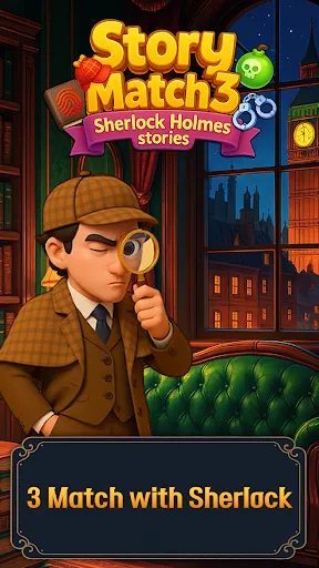 Sherlock Holmes Mystery Match3 | 游戏 | XWorld