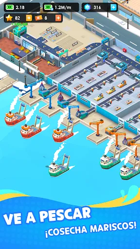 Seafood Inc: Mariscos, Magnate | juego | XWorld