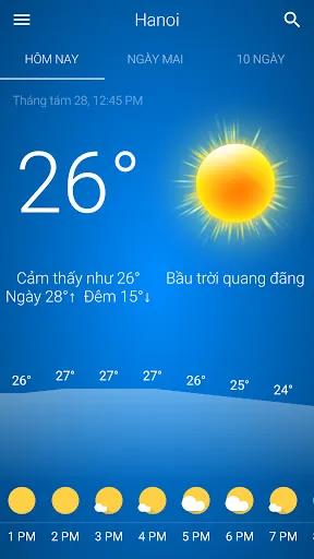 Thời tiết Việt Nam | Games | XWorld