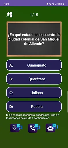 Quiz de Mexico | juego | XWorld