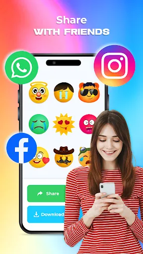 Emoji Design: Sticker Maker | Permainan | XWorld