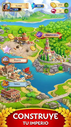 Jewels of Rome: Juego de gemas | juego | XWorld