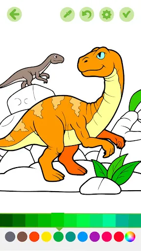 Dino Coloring | Permainan | XWorld