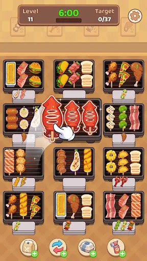 Food Skewer - Sort & Grill | Games | XWorld