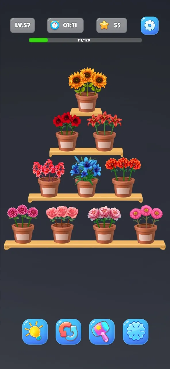 Flower Sort: Bloom Puzzle Game | 游戏 | XWorld