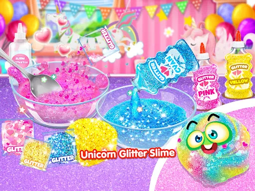 Dumpling Squishy Glitter Slime | Игры | XWorld