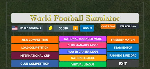 World Football Simulator | juego | XWorld