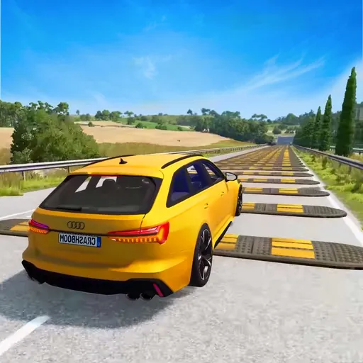 Beam car drive car crash test | เกม | XWorld