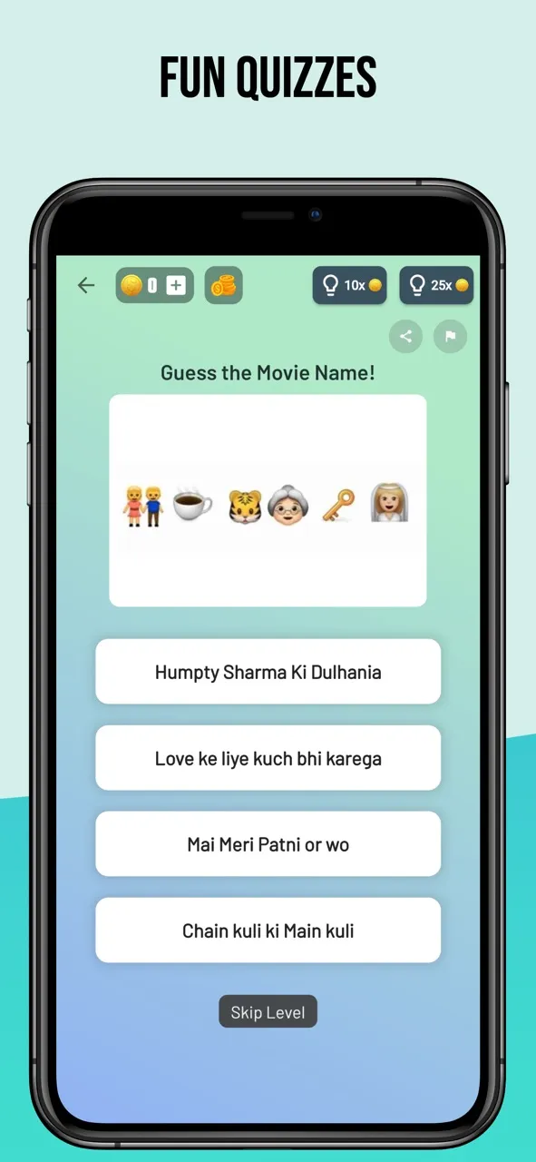 Bollywood Quiz - Movie Game | Games | XWorld