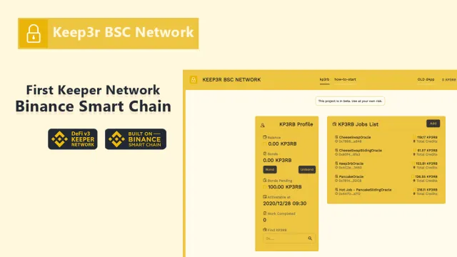 Keep3r BSC Network | Игры | XWorld