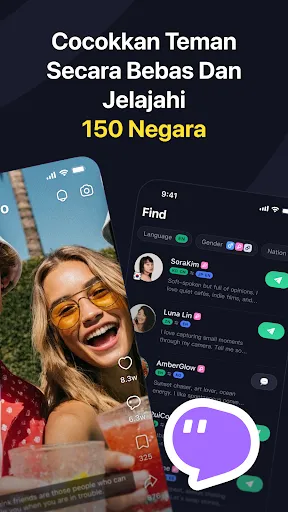 Talkin: Teman Global & Chat | Permainan | XWorld Talkin: Teman Global & Chat | Permainan | XWorld
