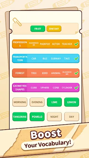 Associated Word Sort: Connect | เกม | XWorld