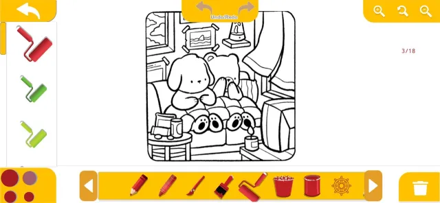 Fuzzy Hygge Coloring Book | Jogos | XWorld