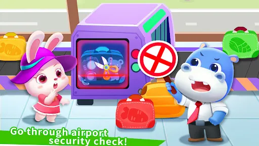 Baby Panda's Airport | Games | XWorld