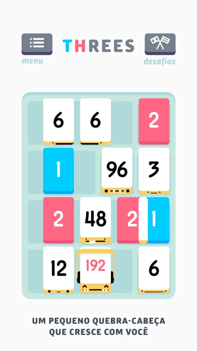 Threes! | Jogos | XWorld