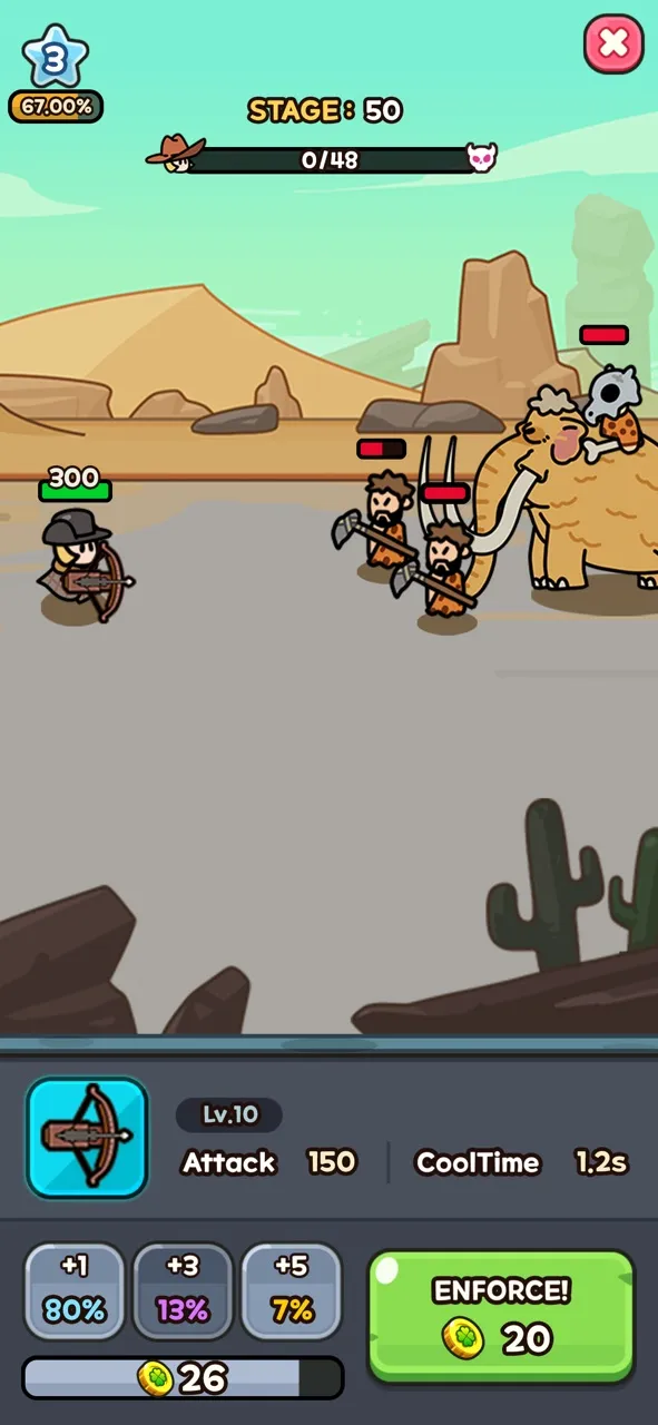 Lucky Heroes!: Game Bertahan | 游戏 | XWorld