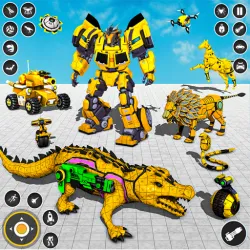 XWorld | Crocodile Robot Animal Game 3D