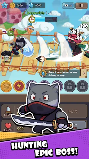 Cat Hero: Idle RPG War | Jogos | XWorld