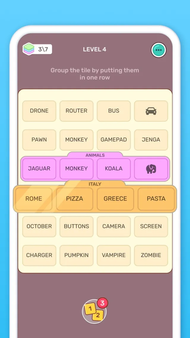 Connect Word: Association Game | Games | XWorld