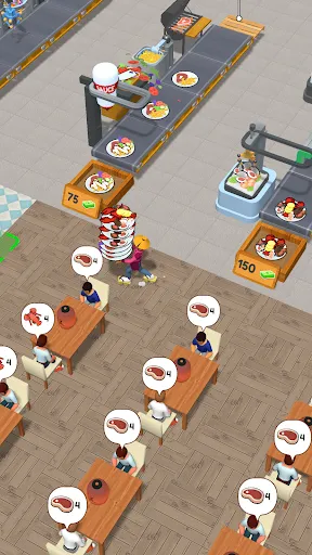 Conveyor Rush: Idle Food Games | juego | XWorld