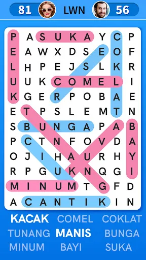 Cari perkataan: Word search | Permainan | XWorld