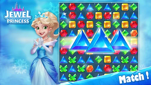 Jewel Princess - Match Frozen | Permainan | XWorld