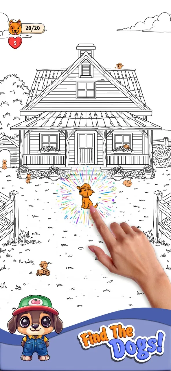 Find The Dogs | Jogos | XWorld