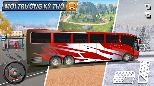 Modern Bus: Game Lái Xe Bus 3D | 游戏 | XWorld