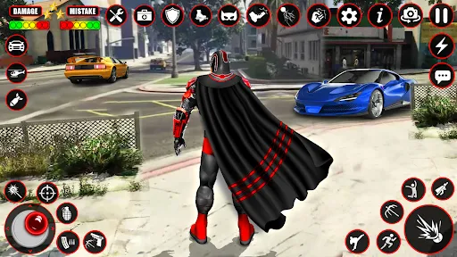 Bat Hero Dark Crime City Game | 游戏 | XWorld