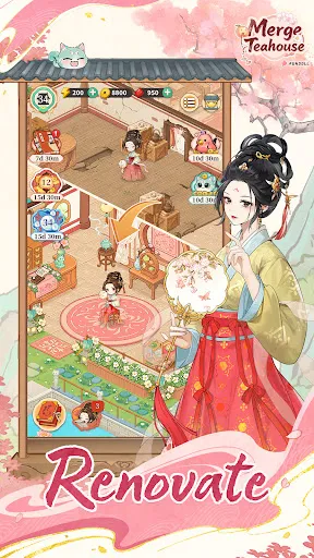 Merge Teahouse：Journey | Games | XWorld