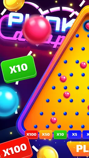 Plinko Orange Balls | Permainan | XWorld