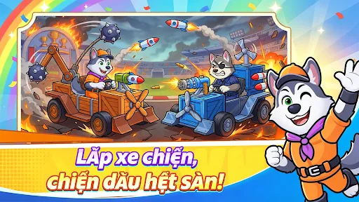 Pup Crash: DIY Racing Cars | Games | XWorld
