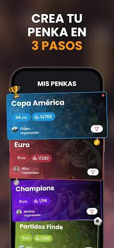 Penka - Predice el fútbol | juego | XWorld