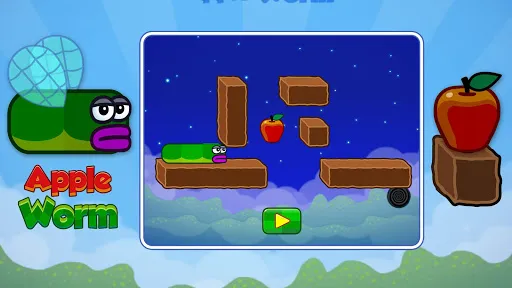 Apple Worm: sâu ăn táo | Games | XWorld