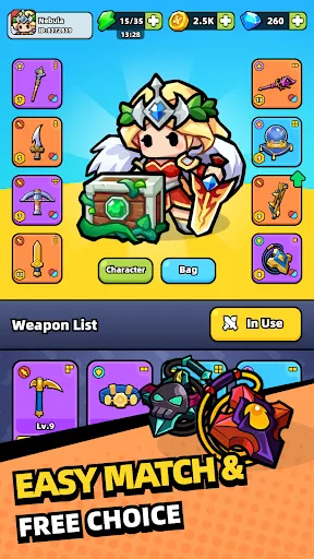 Weapon Master: Backpack Battle | Games | XWorld