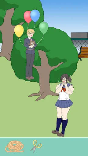Muscle Girl protects Ren-kun! | เกม | XWorld