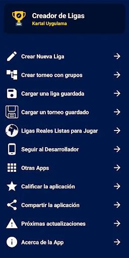 Creador de la Liga de Fútbol | juego | XWorld