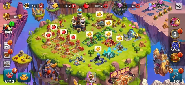 Monster Legends: Merge RPG | Games | XWorld